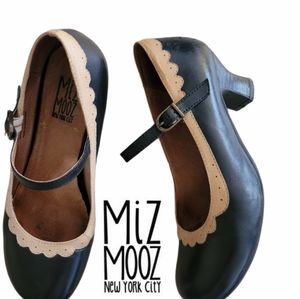 Miz Mooz Tinka retro leather Mary Jane Pumps
